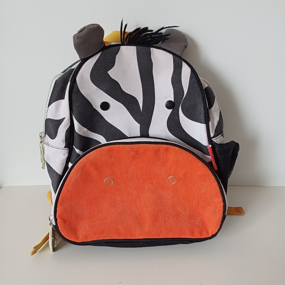 Skip Hop Other - Cute Skip Hop Zoo Zebra Kid's Backpack 13" × 12"